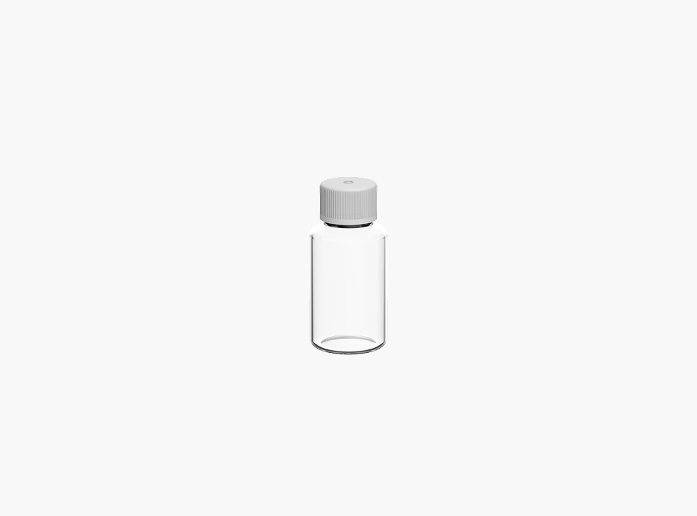 ahn® myVial Diagnostic Vial PETG 20 ml, sterile, racked