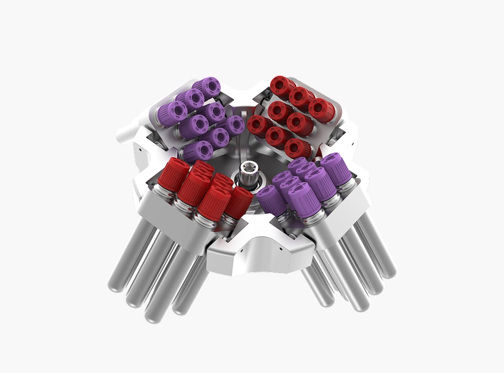 Swing Out Rotor 32 x 6 mL, max. RPM 4500 / RCF up to 3164 x g