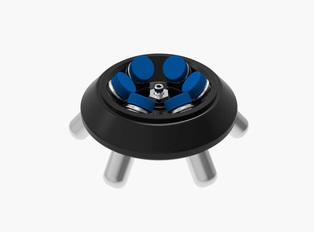 Fixed Angle Rotor 6 x 50 mL, max. RPM 4500 / RCF up to 2834 x g