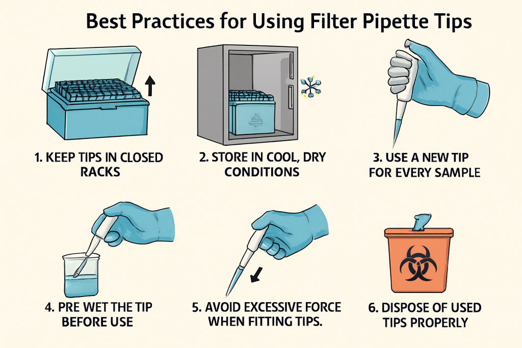 Best Practices for Using Filter Pipette Tips