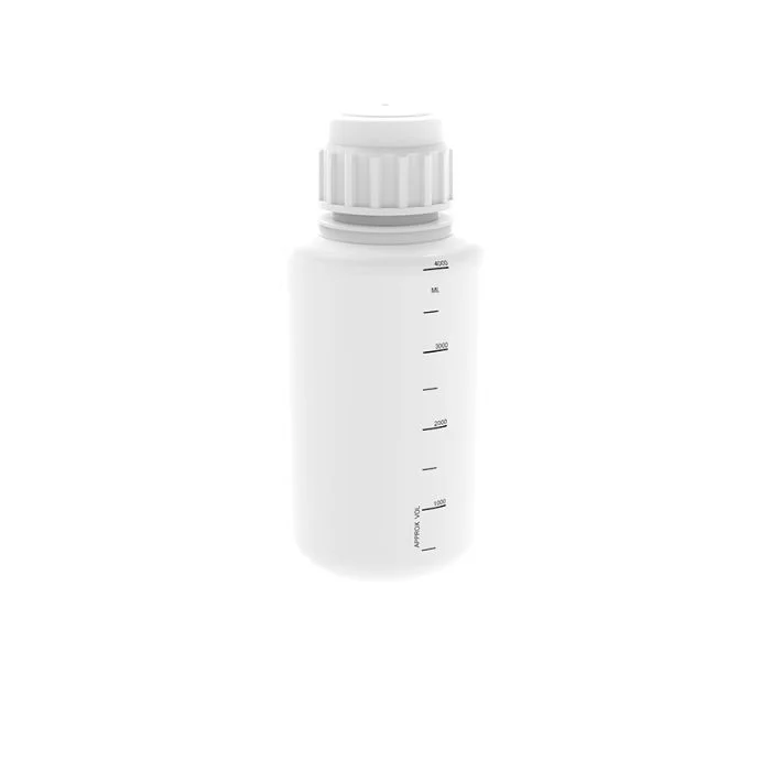 ahn® myBottle Reagent Bottle w/ Cap, 4 l, Heavy Duty, PP