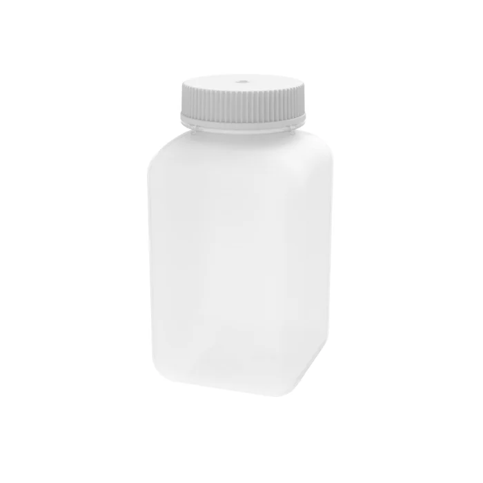 ahn® myBottle Reagent Bottle w/ Cap, 500 ml, Square Bottom, PP
