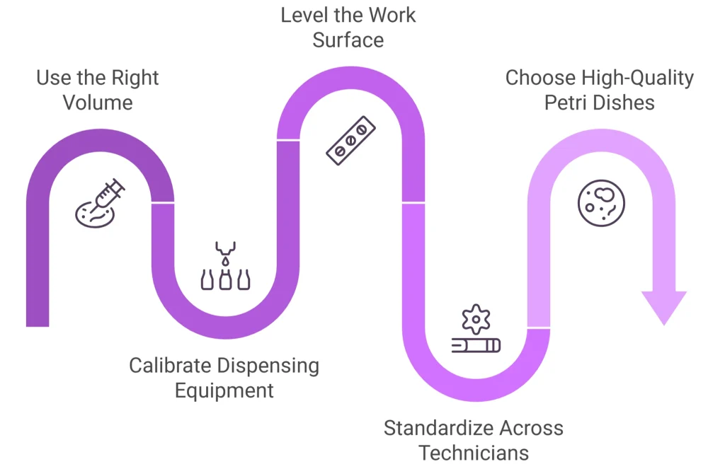 Why Microbes Care About Millimeters - visual selection