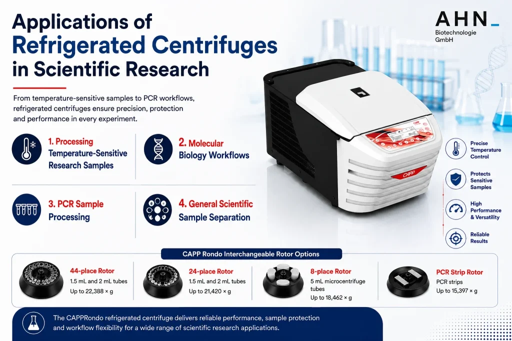 Applications of Refrigerated Centrifuges in Scientific Research